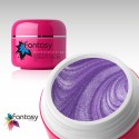 Barevný UV gel Fantasy Metallic 5g - Romantic Violet