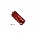 UV gel lak Fantasy 12ml - Glitter Wine Red